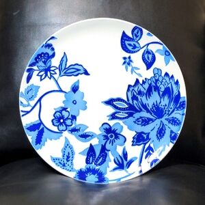 Vintage Style Royal Norfolk Blue & White Floral Dinner Plate 10.5" Replacement